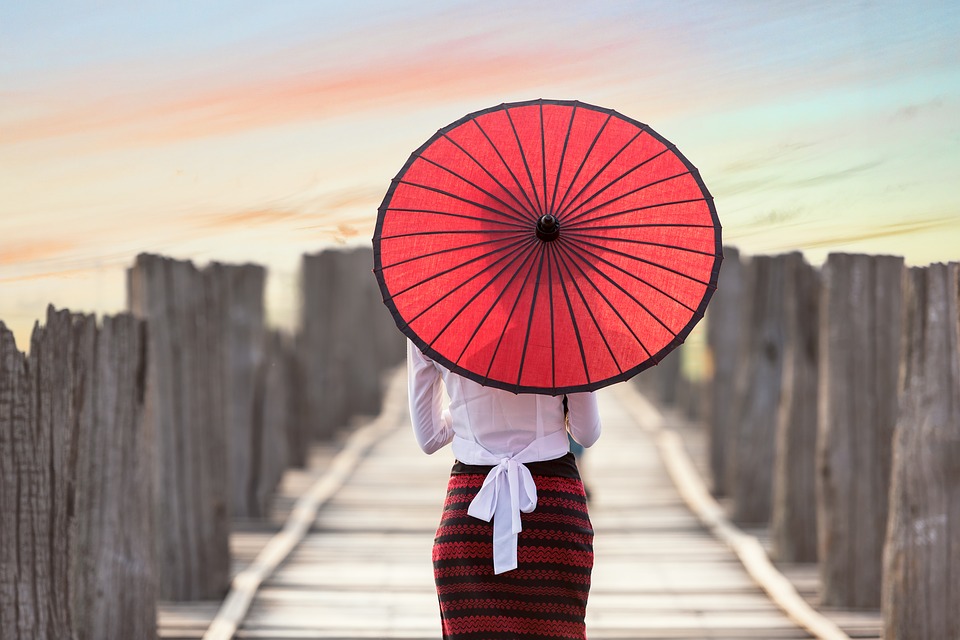 Tradizioni giapponesi- Japanese's traditions, Un'ombrellino…