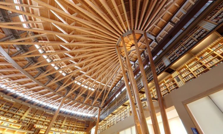 Nakajima Library, Libraries in Japan, Authentic Libraries