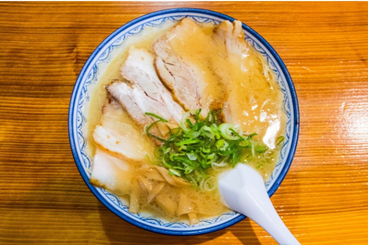 Hakata Ramen, one of the street food dish you can try out in Fukuoka