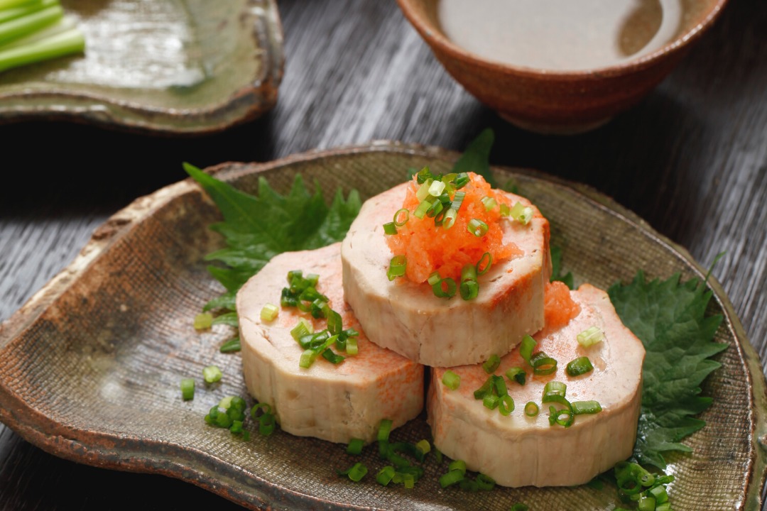 a photo of ankimo monkfish liver one of japans traditional delicacies chinmi