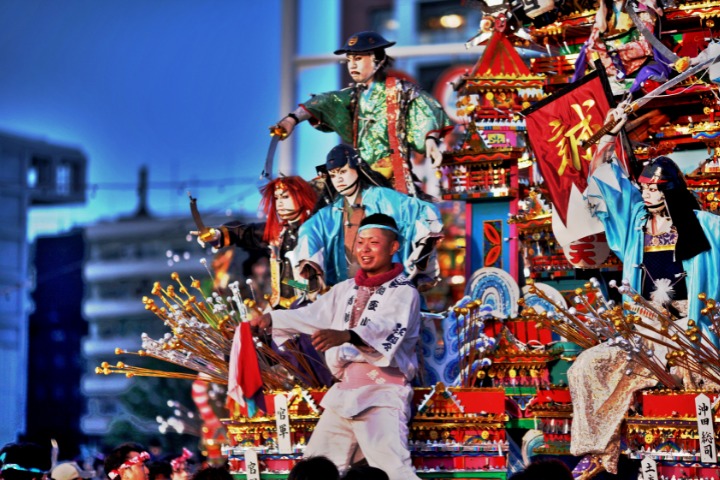  Man on a Japanese parade