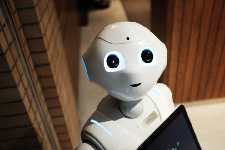 a photo of the japanese robot pepper