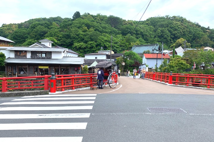 a photo of shuzenji main road