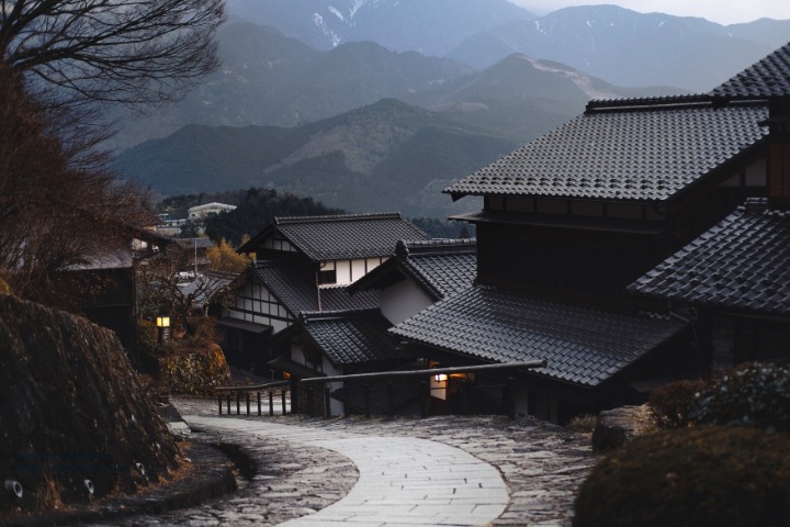 an image of old Japanese architecture 