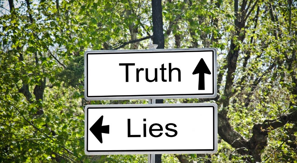 lie or truth sign
