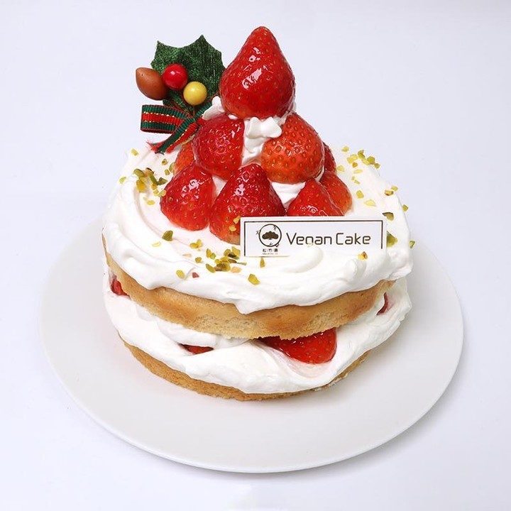 vegan christmas cakes Shochiku-En Cafe