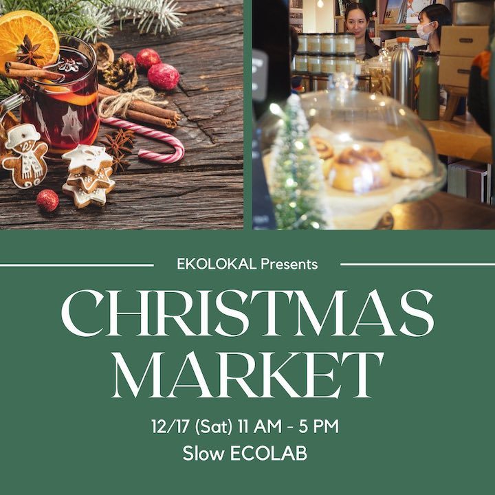 vegan christmas market slow ecolab