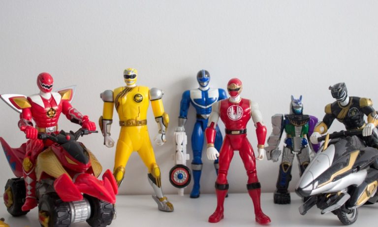 superhero powerranger figurines