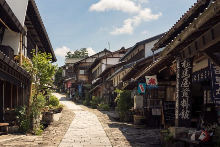 Nakasendo in Magome 