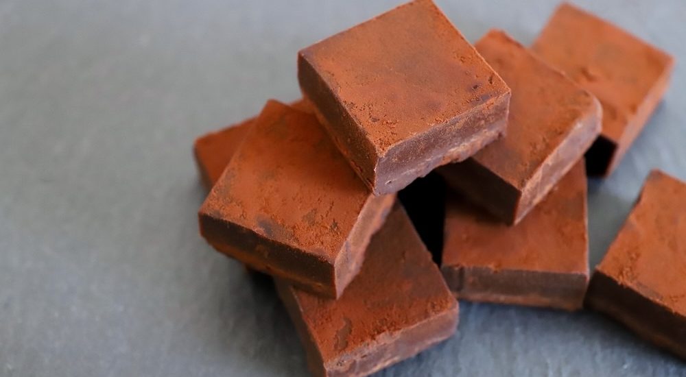 handmade nama choco truffles for a happy valentines day in japan