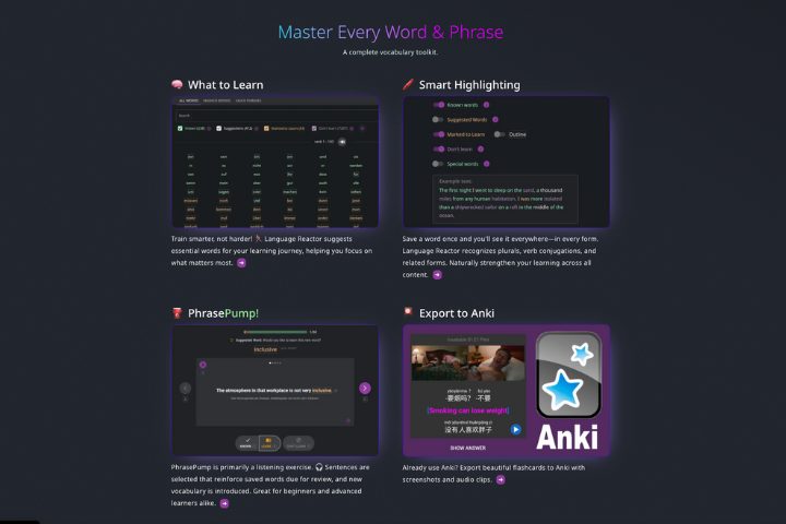 Language Reactor Screenshot