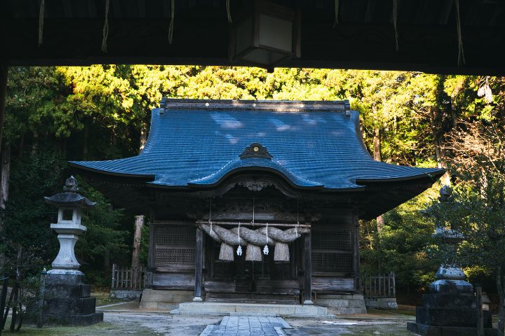 Kanayago Shrine in Shimane, head shrine of the god of ironmaking.